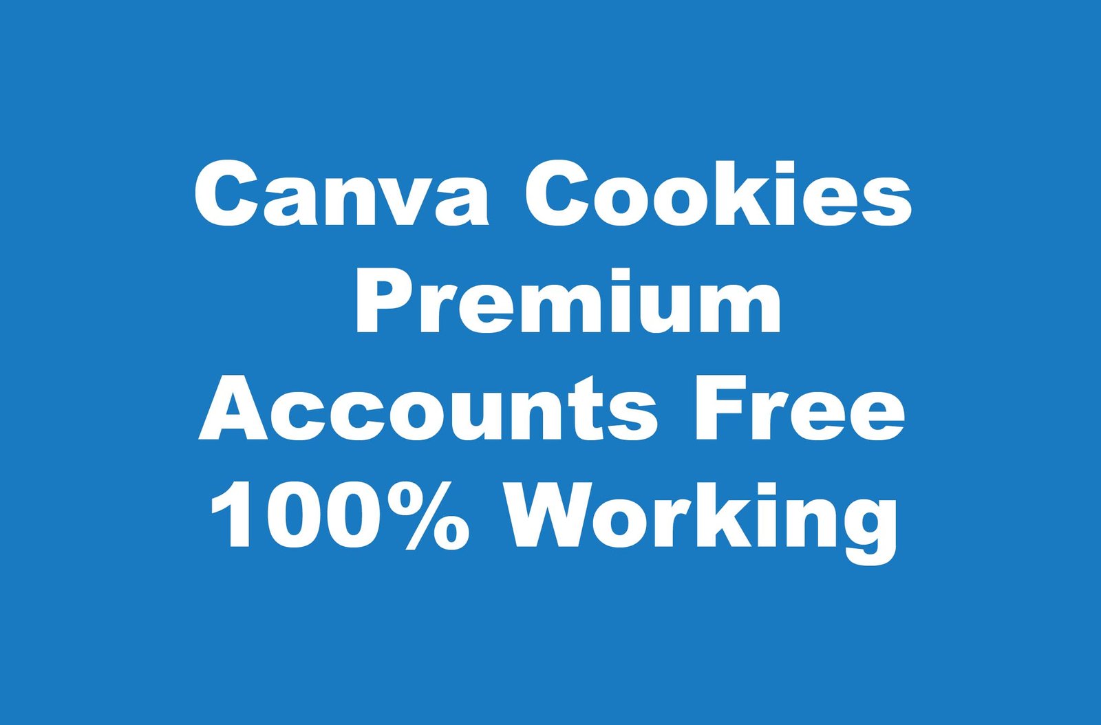 Canva Cookies Premium Accounts Free
